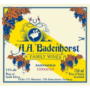 2018 AA Badenhorst Family Wines Ramnasgras Cinsault