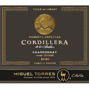 2020 Miguel Torres Cordillera de los Andes Reserva Especial Chardonnay