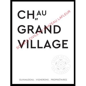 2021 Société Civile du Château Lafleur Château Grand Village Bordeaux Supérieur Rouge