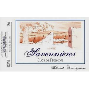 2020 Thibaud Boudignon Savennières Clos de Frémine