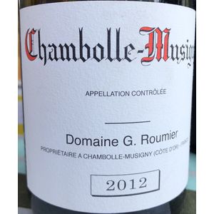 2012 Domaine G. Roumier Chambolle-Musigny