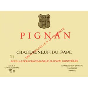 1986 Château Rayas Pignan Châteauneuf-du-Pape