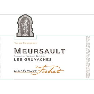 2020 Domaine Jean-Philippe Fichet Meursault Les Gruyaches