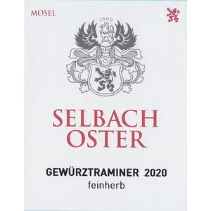 2020 Selbach-Oster Gewürztraminer Feinherb