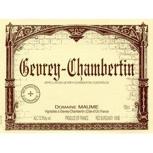 1989 Domaine Maume Gevrey-Chambertin