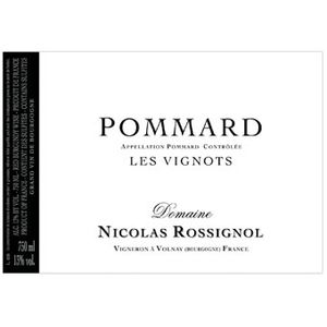 2019 Domaine Nicolas Rossignol Pommard Les Vignots