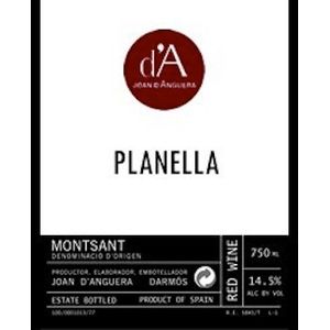 2019 Joan d'Anguera Montsant Planella