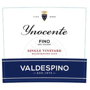 Valdespino Inocente Single Vineyard Fino