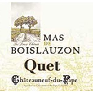 2019 Mas de Boislauzon Châteauneuf-du-Pape Cuvée du Quet