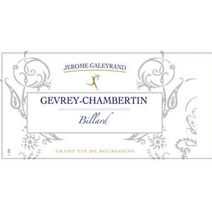 2020 Jerome Galeyrand Gevrey-Chambertin Billard
