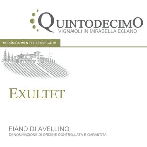 2019 Azienda Agricola Quintodecimo Exultet Fiano di Avellino