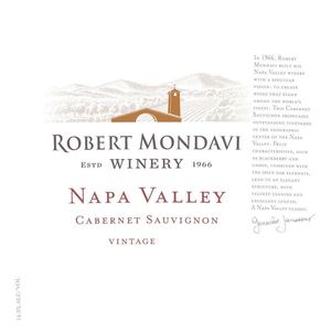 2019 Robert Mondavi Winery Napa Valley Cabernet Sauvignon