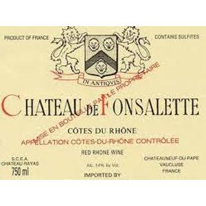 2001 Château de Fonsalette Côtes du Rhône