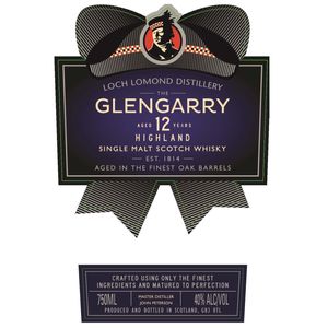 Loch Lomond Glengarry Aged 12 Years Highland Single Malt Scotch Whisky