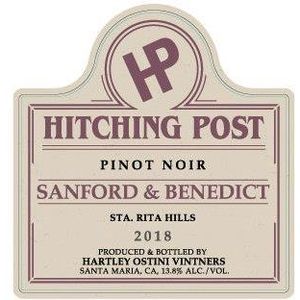 2018 Hartley-Ostini Hitching Post Sanford & Benedict Pinot Noir