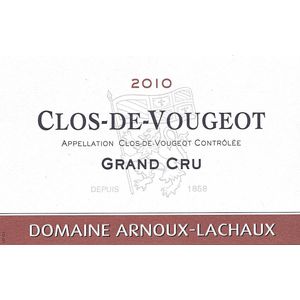 2009 Domaine Arnoux-Lachaux Clos de Vougeot