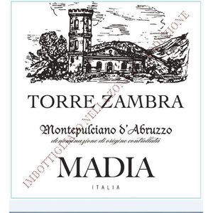2019 Torre Zambra Montepulciano d'Abruzzo Madia