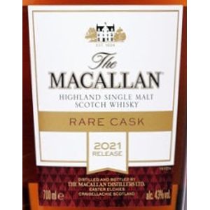 2021 The Macallan Rare Cask Highland Single Malt Scotch Whisky