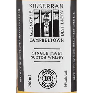 Kilkerran Aged 16 Years Campbeltown Single Malt Scotch Whisky