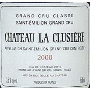 2000 Château La Clusière Saint-Émilion Grand Cru