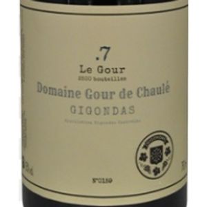 2020 Domaine du Gour de Chaulé Gigondas Le Gour