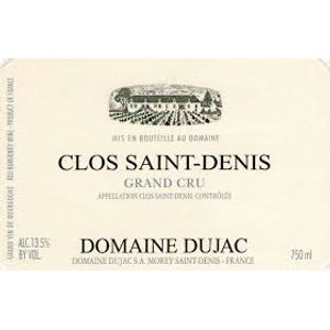 2012 Domaine Dujac Clos St-Denis