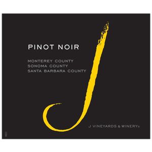2021 J Vineyards Monterey County/Sonoma County/Santa Barbara County Pinot Noir