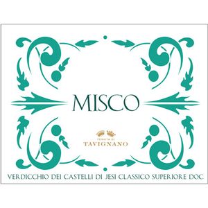 2020 Tavignano Verdicchio dei Castelli di Jesi Classico Superiore Misco