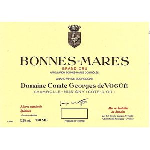 1996 Domaine Comte Georges de Vogüé Bonnes-Mares