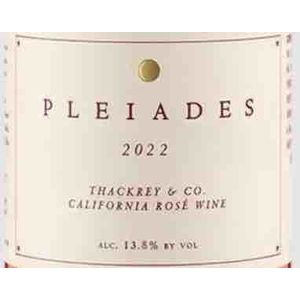 2022 Thackrey & Co. Pleiades Rosé
