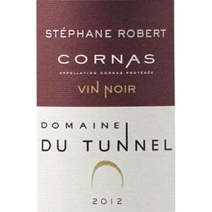 2012 Stéphane Robert Domaine du Tunnel Cornas Vin Noir