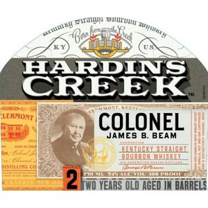 Hardin's Creek Hardin's Creek Colonel James B. Beam 2 Year Old Kentucky Straight Bourbon Whiskey