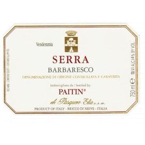 2019 Paitin di Pasquero-Elia Barbaresco Serra