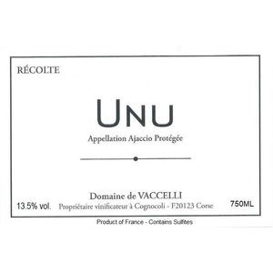 2020 Domaine de Vaccelli UNU Rosé Ajaccio