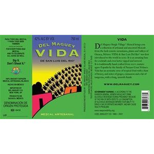 Del Maguey Mezcal Vida