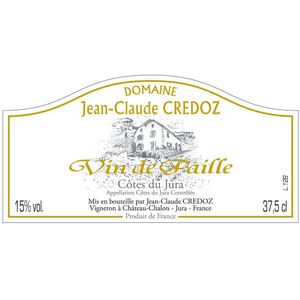 2017 Domaine Jean-Claude Credoz Côtes du Jura Vin de Paille