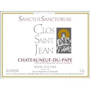 2012 Clos Saint Jean Châteauneuf-du-Pape Sanctus Sanctorum