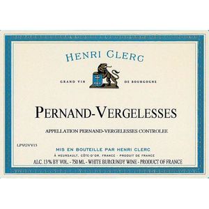 2020 Henri Clerc Pernand-Vergelesses Blanc