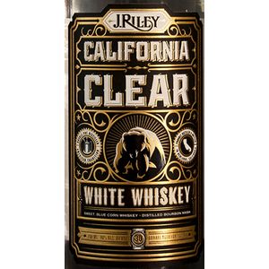 J. Riley Distillery California Clear White Whiskey