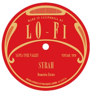 2020 Lo-Fi Wines Demetria Estate Syrah