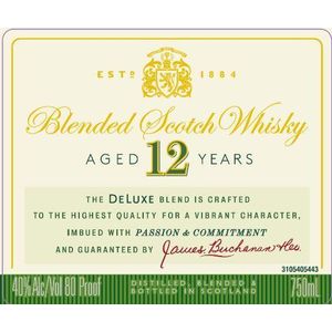Buchanan's Deluxe Aged 12 Years Blended Scotch Whisky