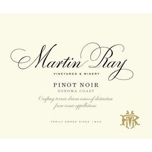 2021 Martin Ray Vineyards & Winery Sonoma Coast Pinot Noir