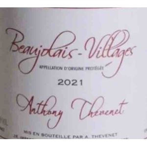 2021 Anthony Thévenet Beaujolais-Villages