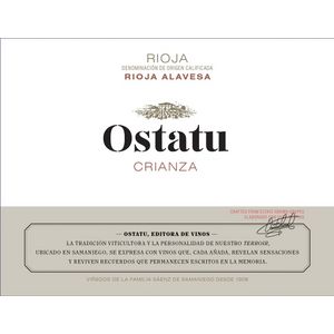 2019 Ostatu Rioja Crianza
