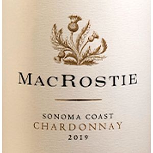 2019 MacRostie Sonoma Coast Chardonnay