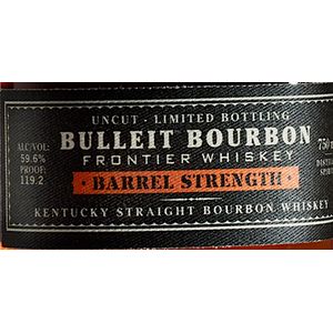 Bulleit Barrel Strength Kentucky Straight Bourbon Whiskey
