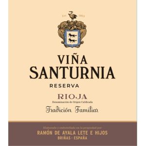 2016 Viña Santurnia Rioja Reserva
