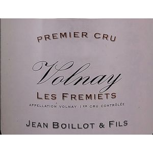 1986 Jean Boillot & Fils Volnay Les Frémiets