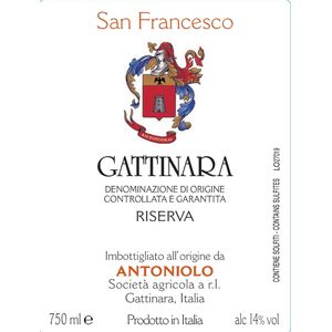 2016 Antoniolo Gattinara San Francesco
