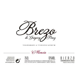 2020 Bodegas y Viñedos Mengoba Grégory Pérez Brezo Tinto